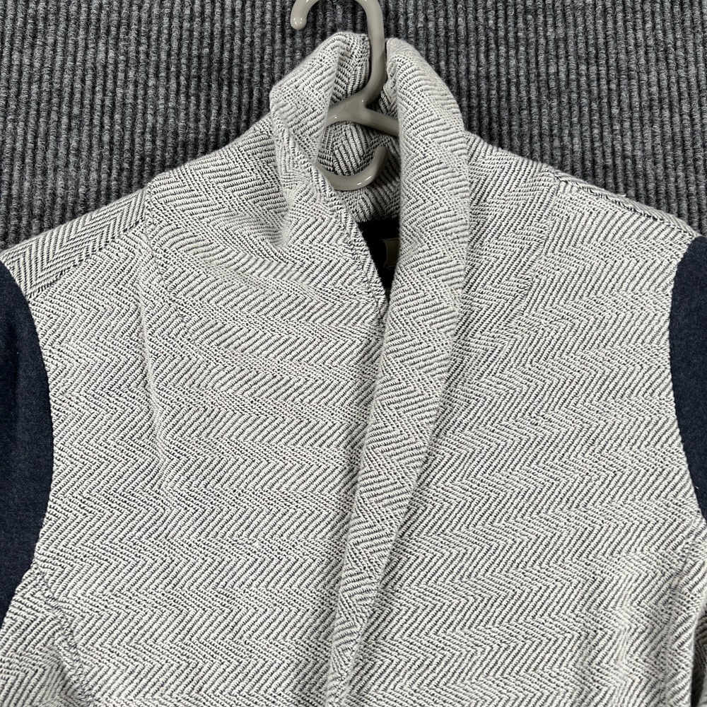 Lou‎ & Grey Sweater Womens Large Grey Long Sleeve Wrap Casual Comfort Warm